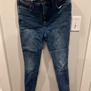 Madewell High Rise Skinny